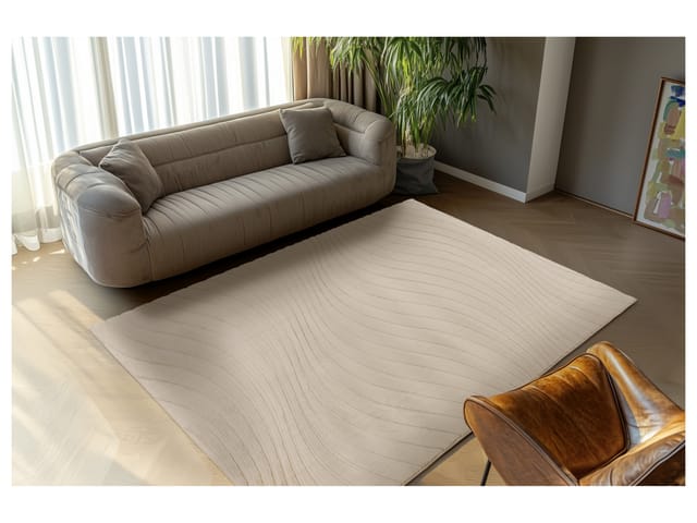 KAYOOM Teppich »Kierk« (325, Beige, 120 x 170 cm)