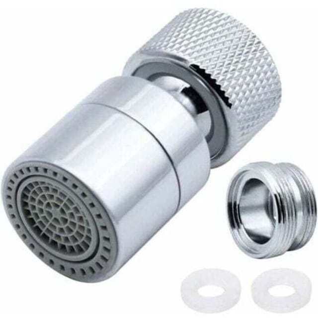 [niemals Verwendet] Messing-belüfter Für Küchenarmaturen, 360° Drehbar, 2 Einstellbare Modi. Sprudelfilter Mit Auslaufadapter – Für Armaturen Mit M22-außengewinde Oder M24-innengewinde.