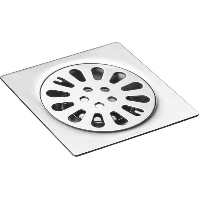 [niemals Verwendet] Quadratischer Bodenablaufrost, Geruchskontrolle Für Badezimmerböden, Bodenablaufabdeckung Aus Edelstahl, 1212 Cm