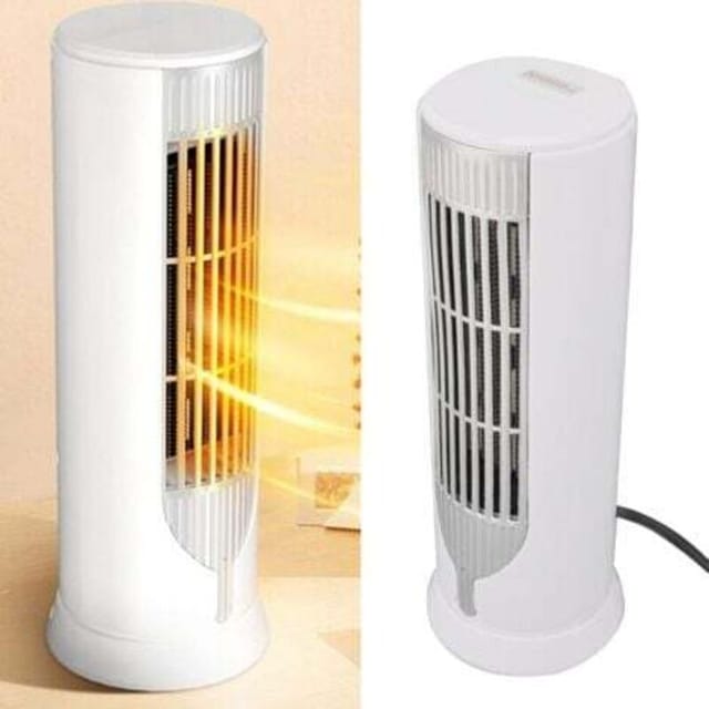 [niemals Verwendet] Tragbarer Elektrischer Heizlüfter, Mini-ptc-heizlüfter, Leiser Tischventilator, Für Büro, Schlafzimmer, Wohnzimmer, Eu-stecker, 220 V