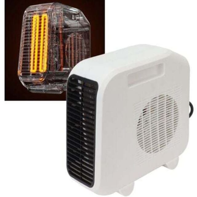[niemals Verwendet] Tragbarer Heizlüfter, Schnellheizgerät, Mini-heizlüfter, Elektrischer Tischventilator