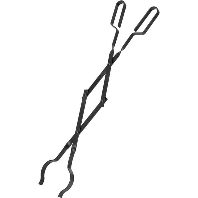 [niemals Verwendet] 66 Cm Lange Hölzerne Feuerzange, Kaminzubehör, Lagerfeuerwerkzeug