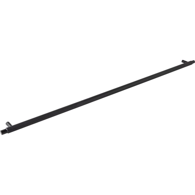 Stangengriff Manor L Ø 14mm, La 640mm, Möbelgriff Breite 694mm, Aluminium/zn Schwarz Matt