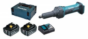 18v Li-ion Akku-geradschleifer Lxt (2x 4,0ah) Mit Makpac - Makita Dgd800rmj