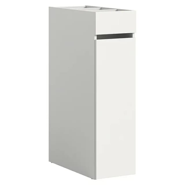 xonox.home Free Midischrank (B x T x H: 29 x 60 x 101 cm, Weiß, Matt)