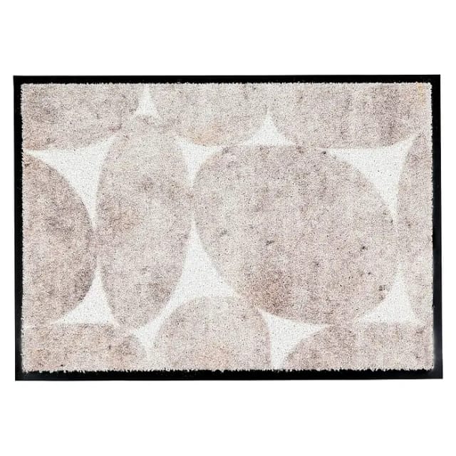Schöner Wohnen Fußmatte Miami Steine 67 cm x 100 cm Beige