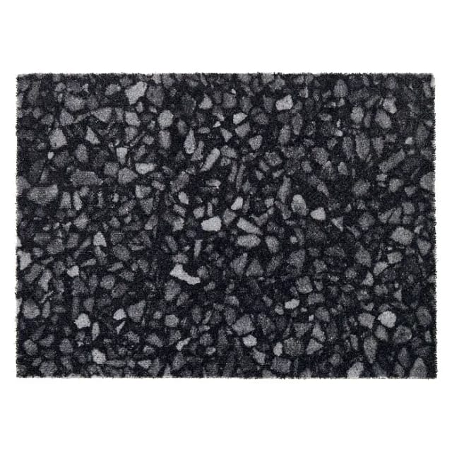 Schöner Wohnen Fußmatte Orlando Terrazzo 67 cm x 100 cm Schwarz
