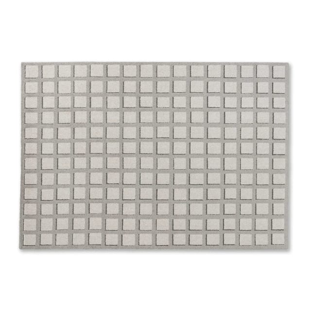 Schöner Wohnen Teppich Amaze Kästchen 80 cm x 150 cm Grau