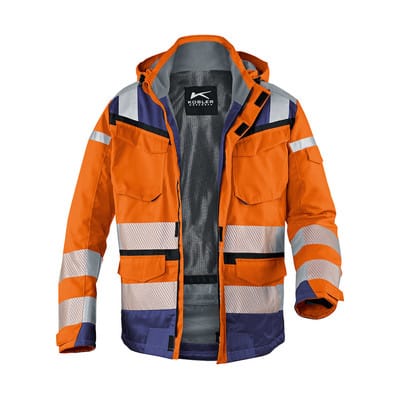 Wetterjacke REFLECTIQ SYMPATEX® PSA 2 warnorange/dunkelblau Form 1307 Größe L