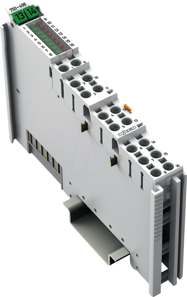 WAGO 750-498 - 8-Kanal-Analogeingang, Thermoelement, Einstellbar