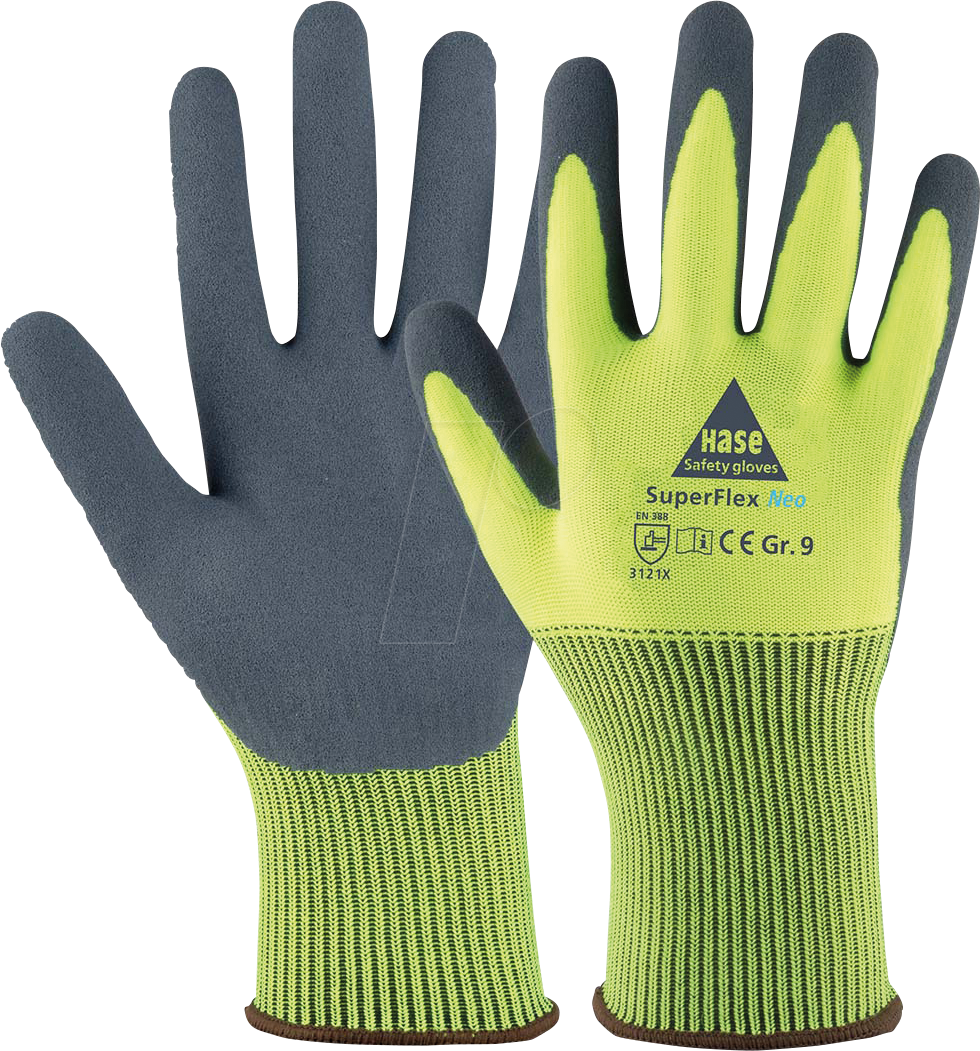 HASE 508616 8 - Montagehandschuhe, Superflex Neo, Gr. 8