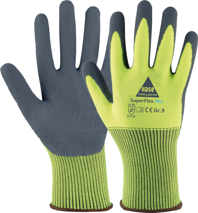 HASE 508616 8 - Montagehandschuhe, Superflex Neo, Gr. 8