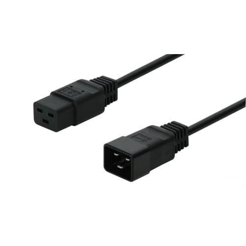 Gembird Cablexpert - power extension cable - IEC 60320 C20 to IEC 60320 C19 - 1.5 m