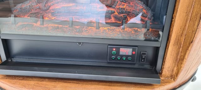 abc HOME Elektrokamin, dimmbar, 900/1800 W