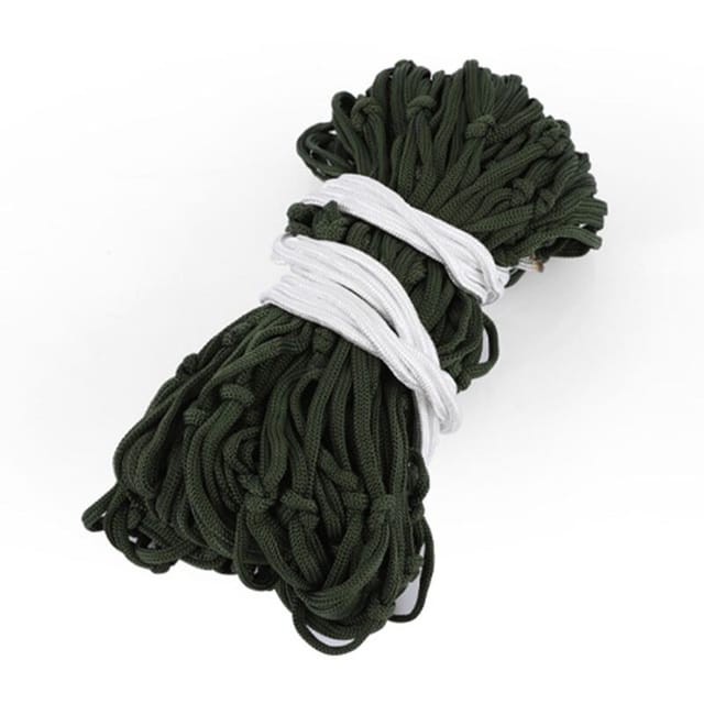 [niemals Verwendet] Outdoor-hängematte, Tragkraft 113 Kg, Leichter Und Tragbarer Hängesessel Mit Nylonseil Für Campingausflüge Im Garten, Armeegrün