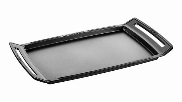 Staub Plancha, 38 Cm | Gusseisen | Schwarz | Rechteckig (40509-340-0)