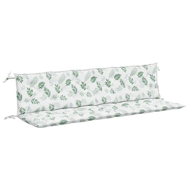 Maison Exclusive - Gartenbank-auflagen 2 Stk. Blattmuster 200x50x
