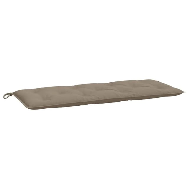 Gartenbank-auflage Taupe 120x50x7 Cm Oxford-gewebe Vidaxl
