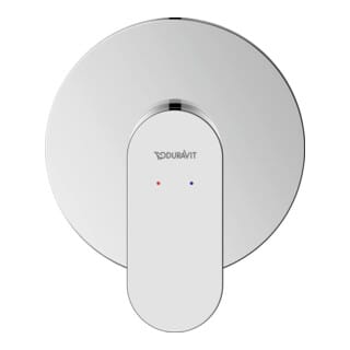 Duravit - Wave - Unterputz-duscharmatur, Mit Einbaukörper, Chrom Wa4210007010
