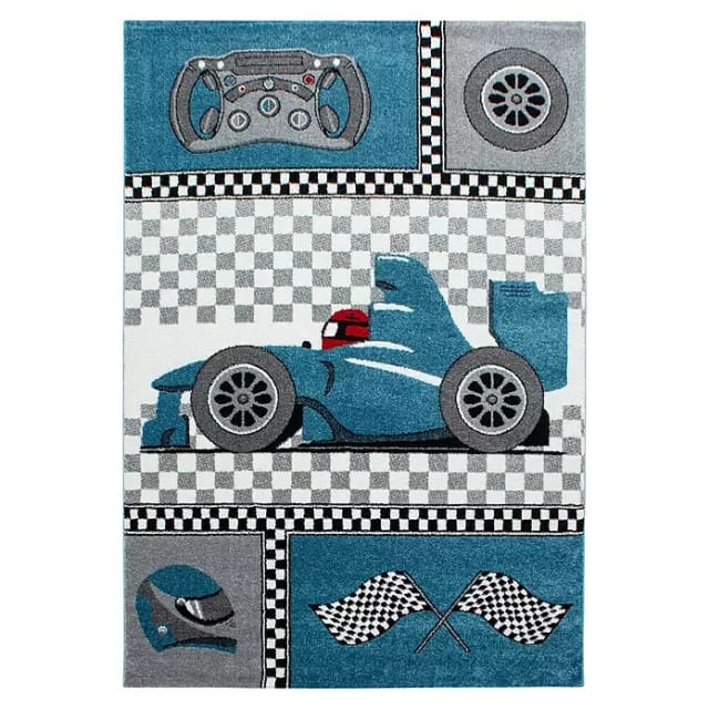 Kinderteppich Kids 0460 (Blau, 290 x 200 cm, 100 % Polypropylen)