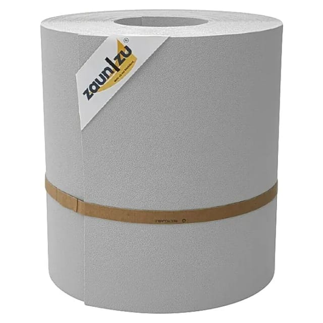 zaun|zu Sichtschutzstreifen Premium Maxi (L x B x H: 26 m x 24 cm x 0,1 cm, Lichtgrau)