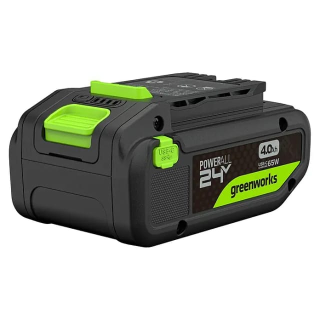 Greenworks Akku 24V 4 AH HP mit USB-C (24 V, 4 Ah, Li-Ionen)