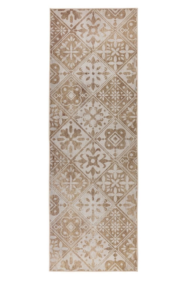 Kayoom Teppich 'Pyron' beige 60 x 180 cm