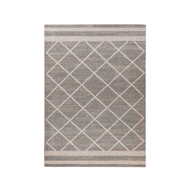 Kayoom Teppich 'Rhombus' braun/beige 160 x 230 cm