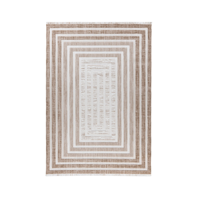 Kayoom Teppich 'Sarai' braun/beige 160 x 230 cm