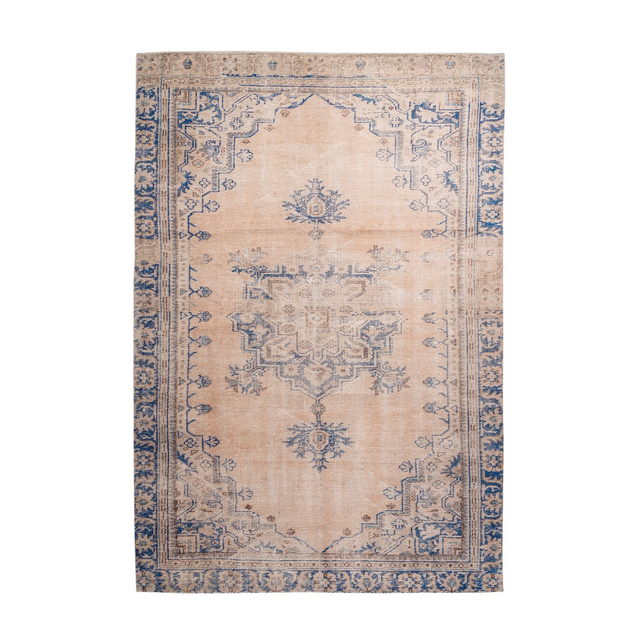 Kayoom Teppich 'Vintage' blau 140 x 200 cm
