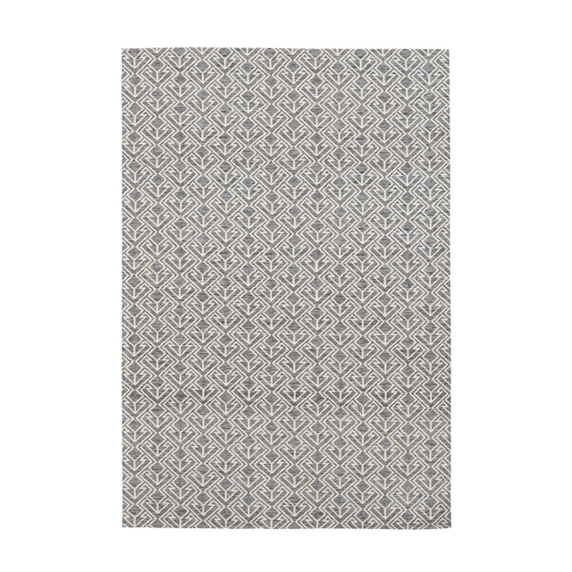 Kayoom Teppich 'Yoga' grau/creme 120 x 170 cm