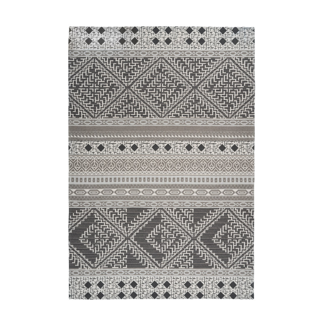 Kayoom Teppich 'Yoga' taupe/creme 120 x 170 cm