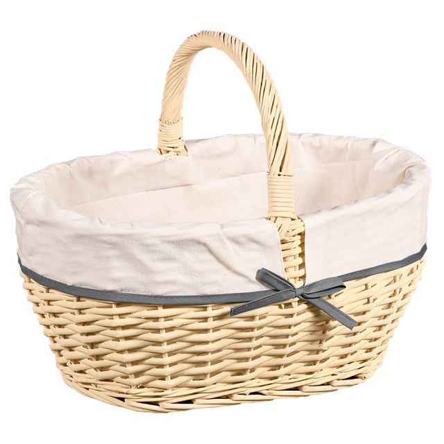Kesper Einkaufskorb hellbraun 45 x 34 x 37 cm