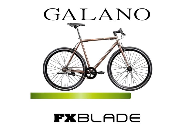 Galano Blade Fixie raw 56 cm