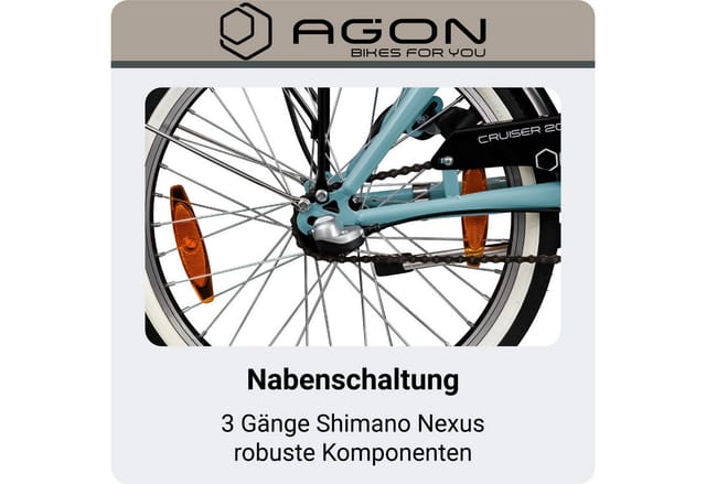 Agon Cruiser meerblau