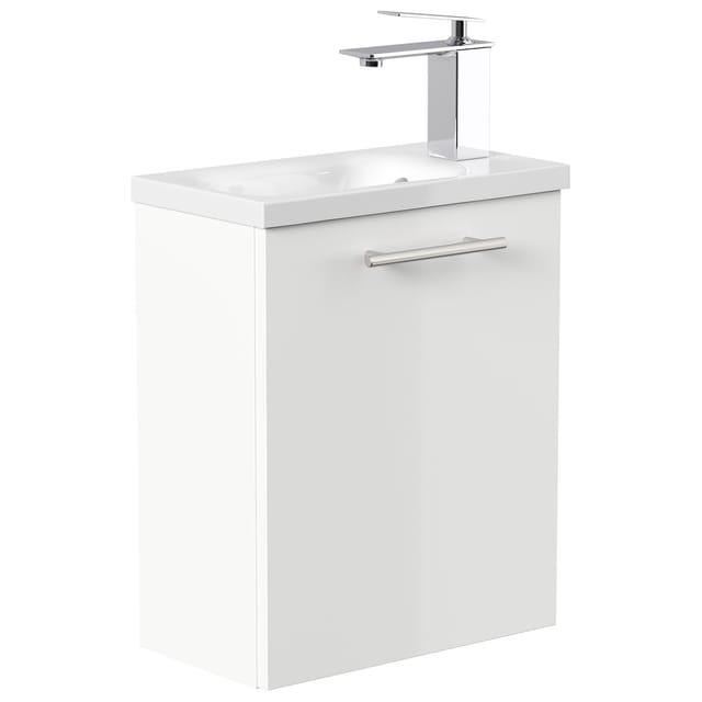 Gäste WC Badmöbel Pieni Slimline 40cm SoftClose in versch. Ausführungen