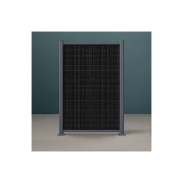 PV Zaun Classic vertikal 1285 mm x 1850mm RAL7016 Basis