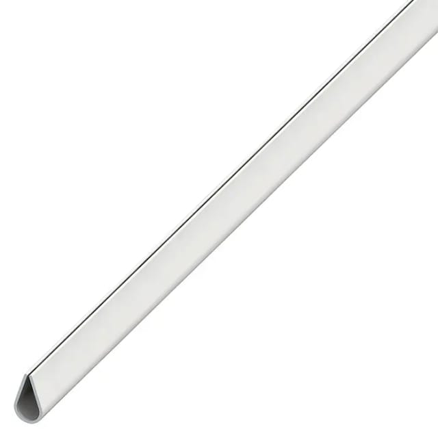 Kantoflex Rahmenprofil (1.000 x 8,5 x 15 mm, Kunststoff, Weiß)