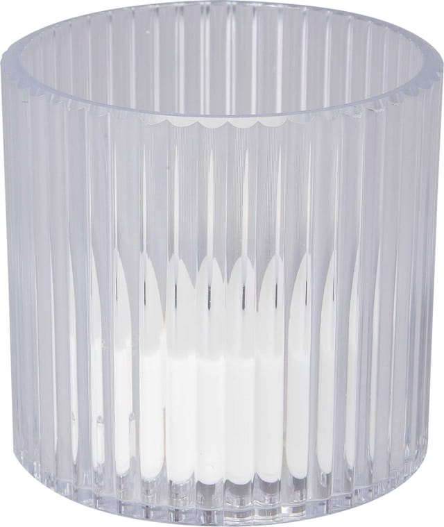 Trendline Windlicht batteriebetrieben Ø 7,7 cm klar