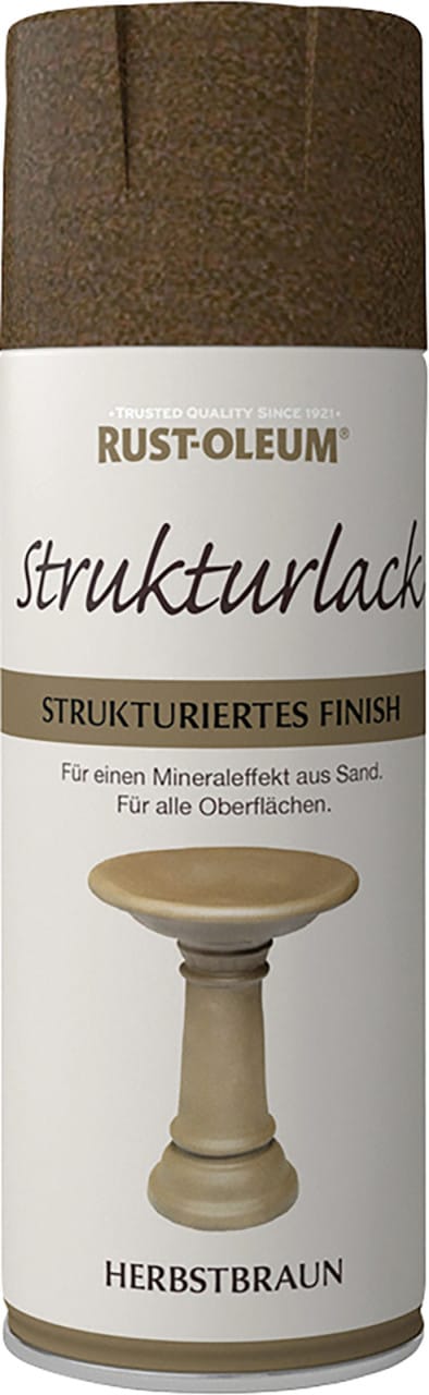 Rust-Oleum Sprüh-Strukturlack 400 ml herbstbraun