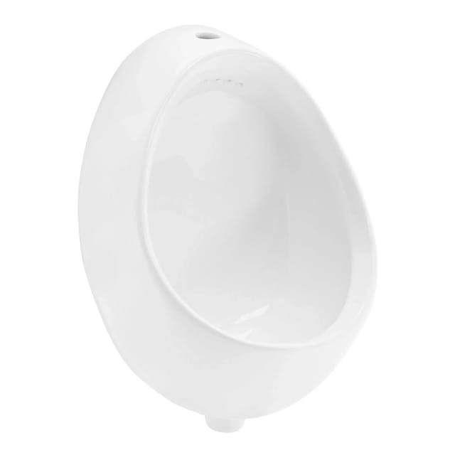 ECD Germany Urinal Zulauf von Oben Weiß Keramik Pinkelbecken 35 x 42 x 30 cm