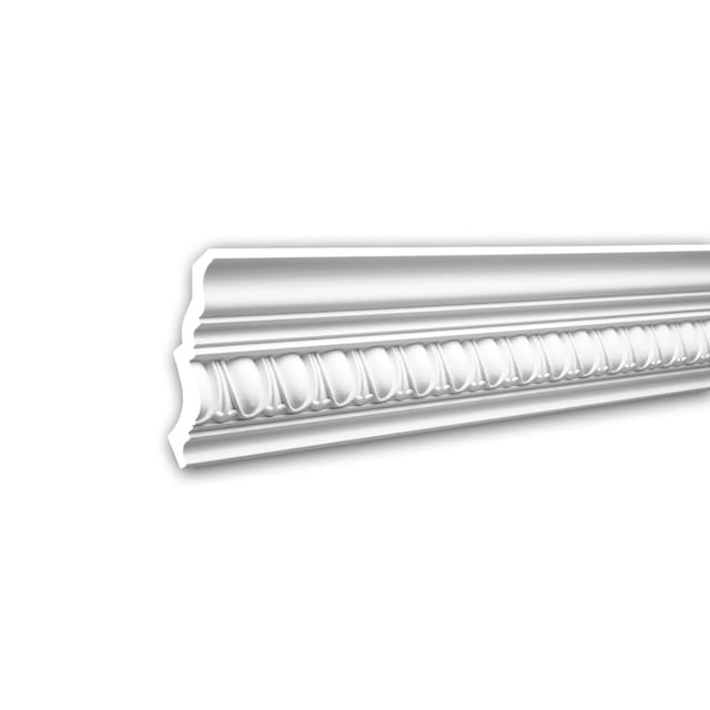 PROFHOME 150116F Flexible Eckleiste Stuckleiste aus Flexiblem Polyurethan 2 m 200 cm x 10 cm x 9,9 cm Weiß