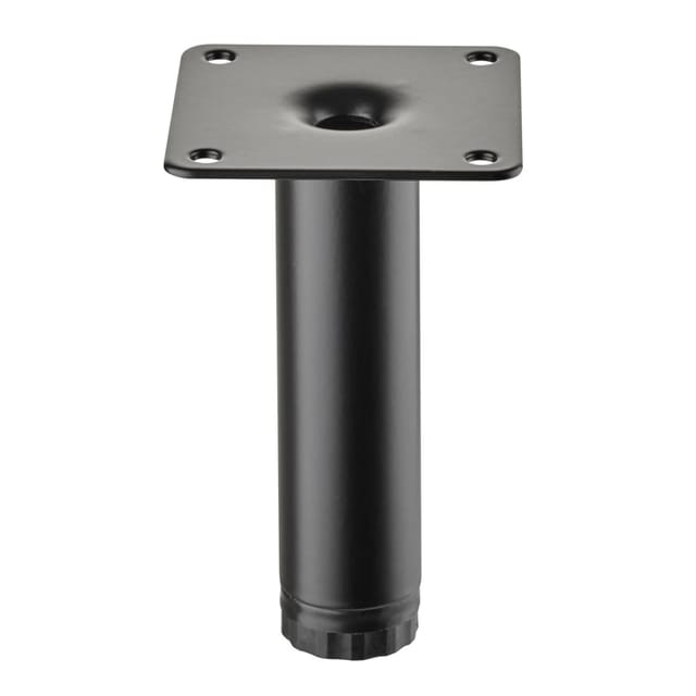 SOTECH Möbelfuß LIMA D25 x 100 Schwarz Matt
