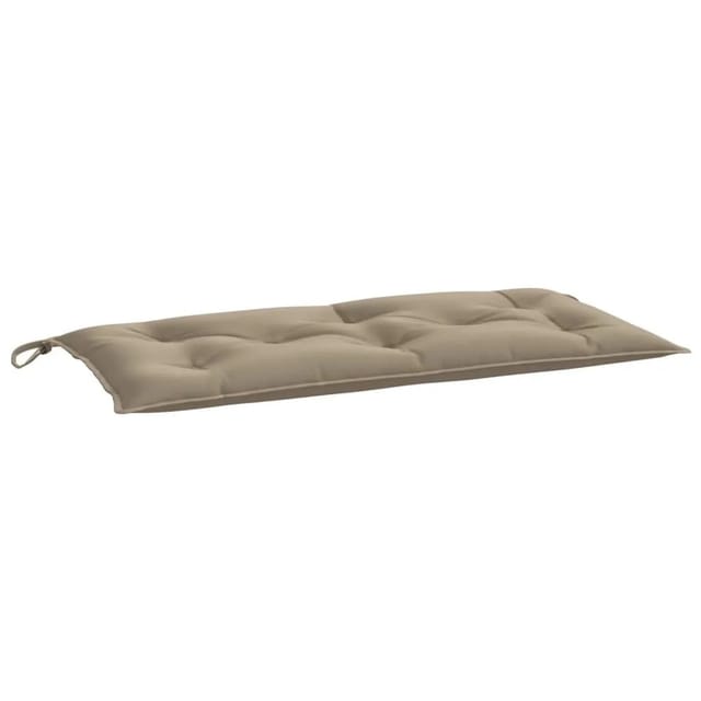 vidaXL Gartenbank-Auflage Taupe 110x50x7 cm Oxford-Gewebe 361819