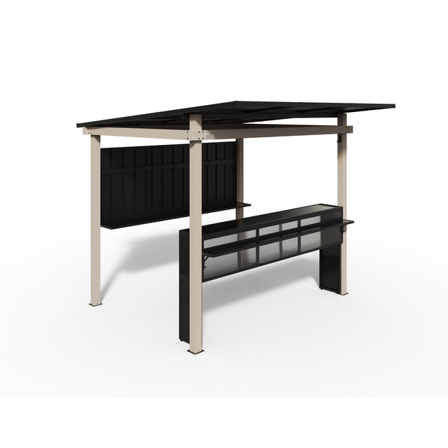 Sojag Outdoorbar Munich Lichtgrau 258x260x230cm