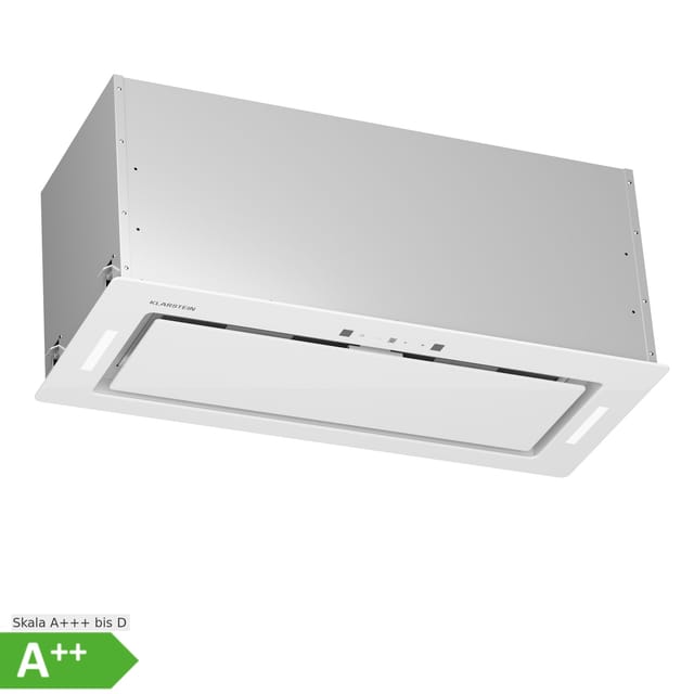 Hektor Eco Lüfterbaustein 72 cm 466 m³/h Touch Glas Weiß