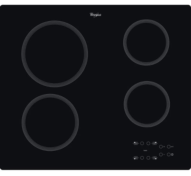 Whirlpool Akt 801 Ne Schwarze Glaskeramik-kochplatte 58 Cm