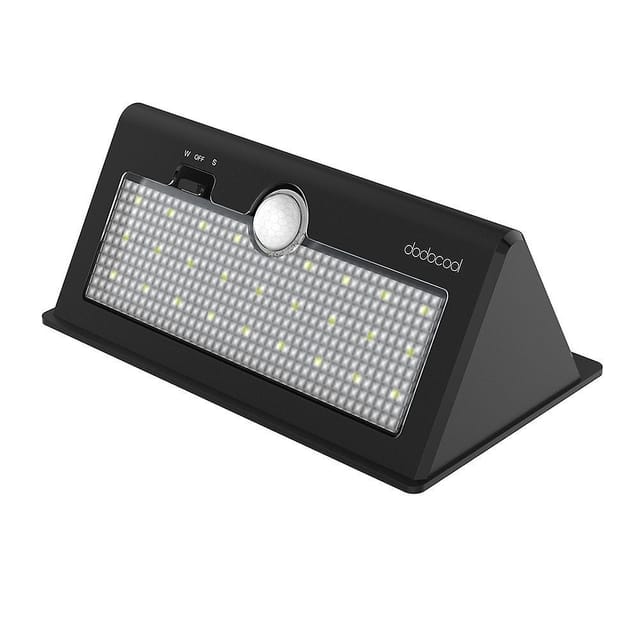 Solarbetriebene, Ultrahelle 520-lm-wandleuchte Mit 26 Leds, Kabellosem Betrieb, Bewegungs- Und Lichtsensor Sowie Automatischer Ein-/ausschaltfunktion