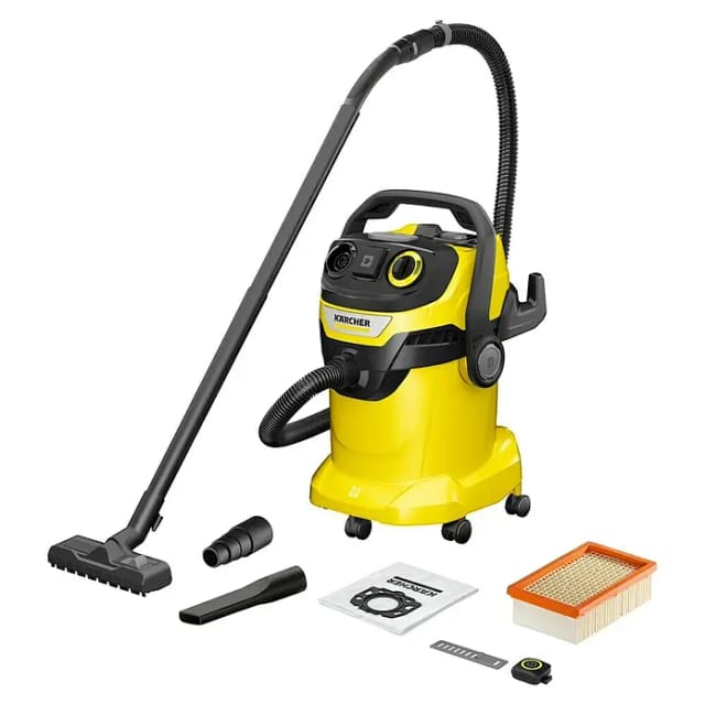 KÄRCHER Nass-Trockensauger, WD 5 Control P 25/5/22, 25 l, 1200 W - gelb