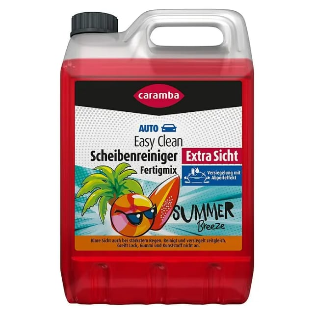 Caramba Easy Clean Scheibenreiniger Summer Breeze gebrauchsfertig 5 L